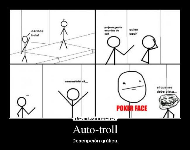 Auto-troll - Descripción gráfica.