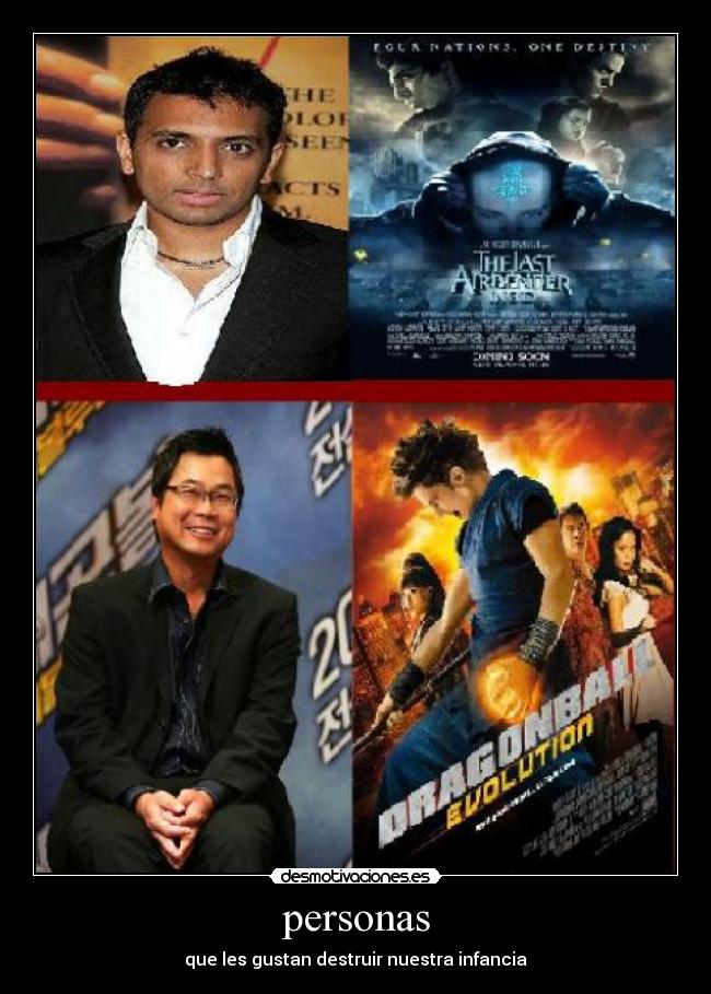 personas - que les gustan destruir nuestra infancia