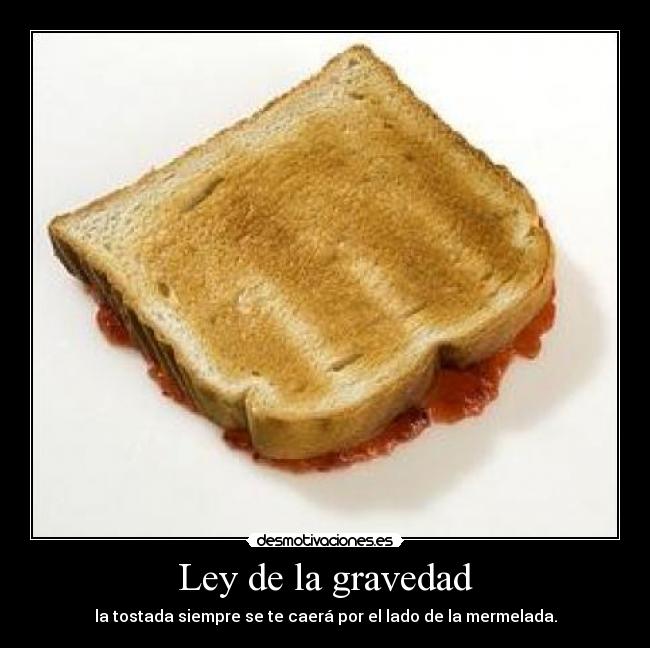 Ley de la gravedad - 