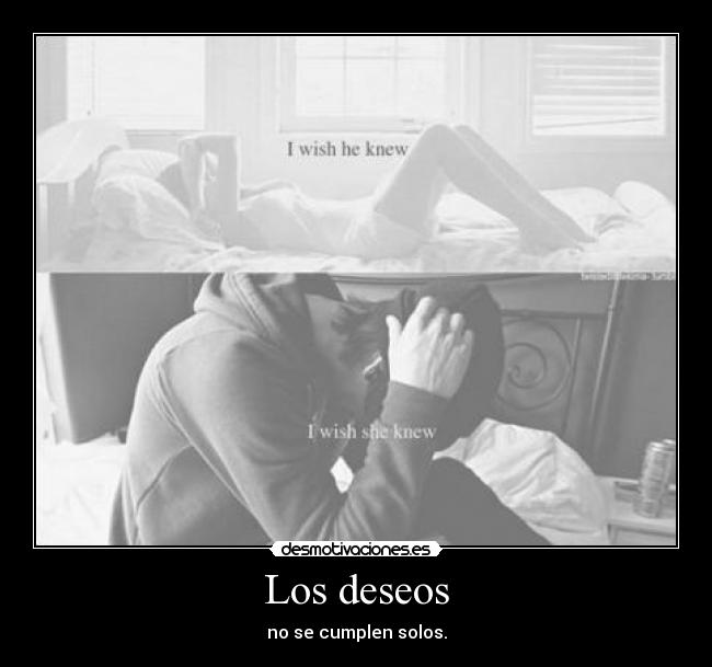 Los deseos -