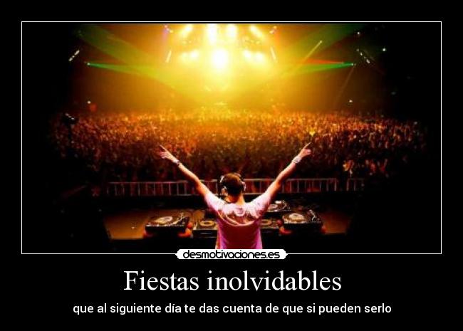 Fiestas inolvidables -