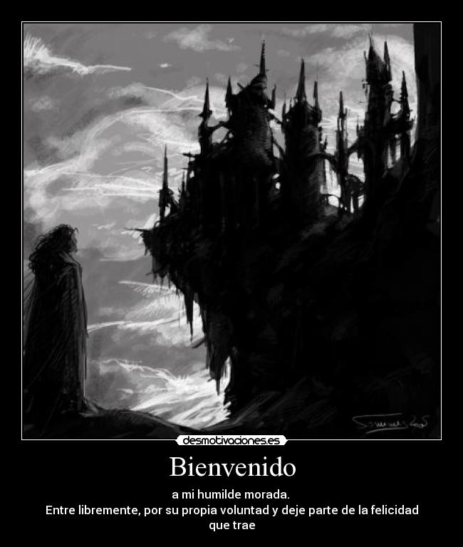 Bienvenido - a mi humilde morada.
Entre libremente, por su propia voluntad y deje parte de la felicidad que trae