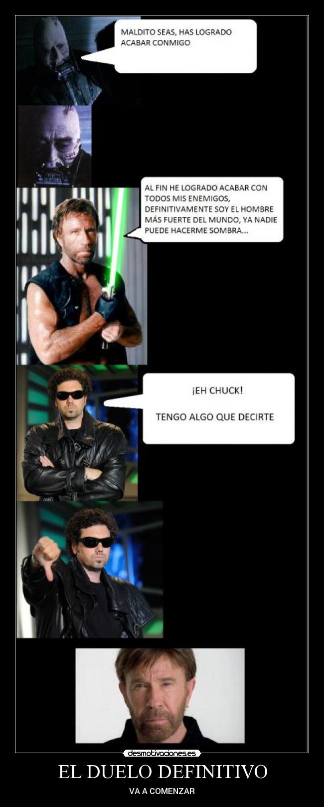 EL DUELO DEFINITIVO - VA A COMENZAR