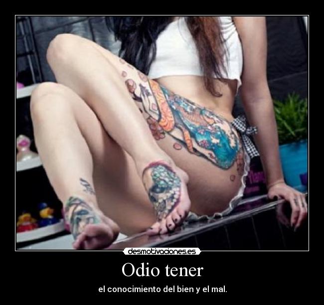 carteles odio bien mal desmotivaciones