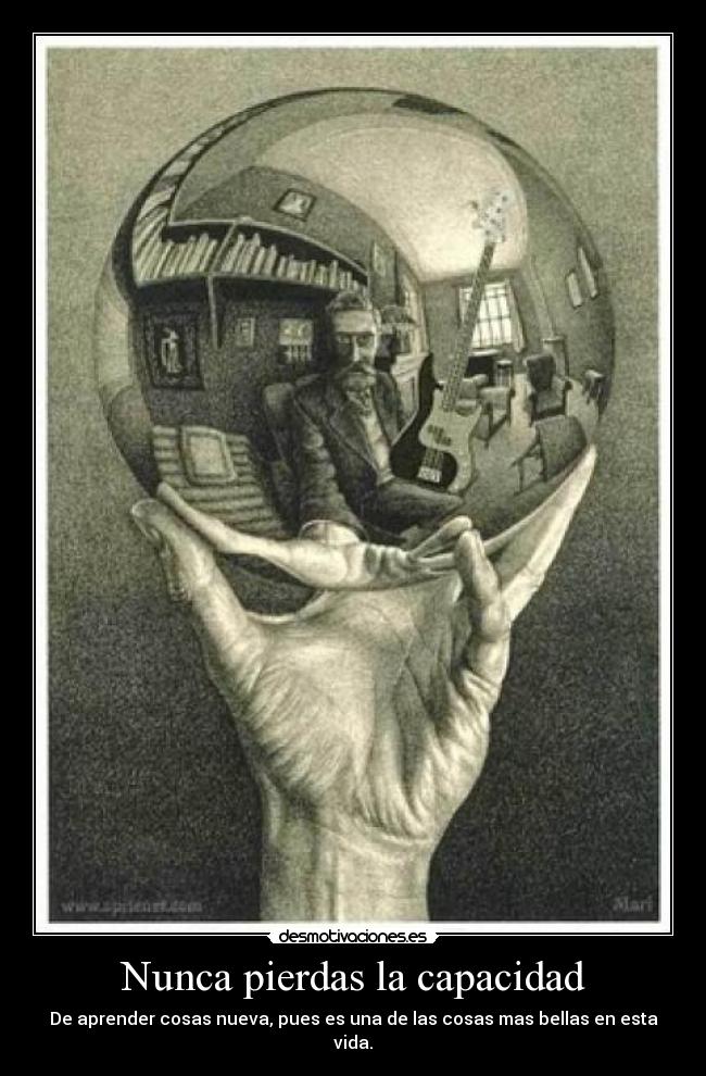 Nunca pierdas la capacidad - 