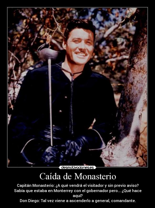 carteles zorro caida monasterio desmotivaciones