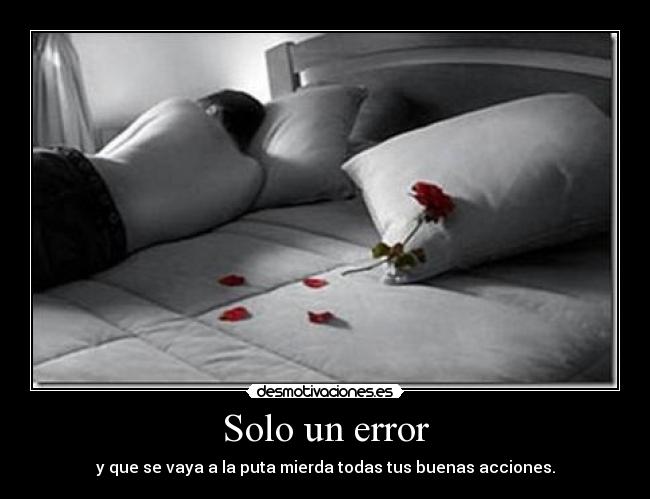 Solo un error -