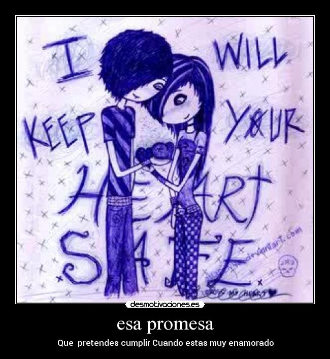 esa promesa -