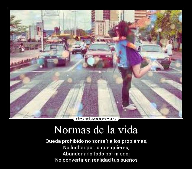 Normas de la vida -