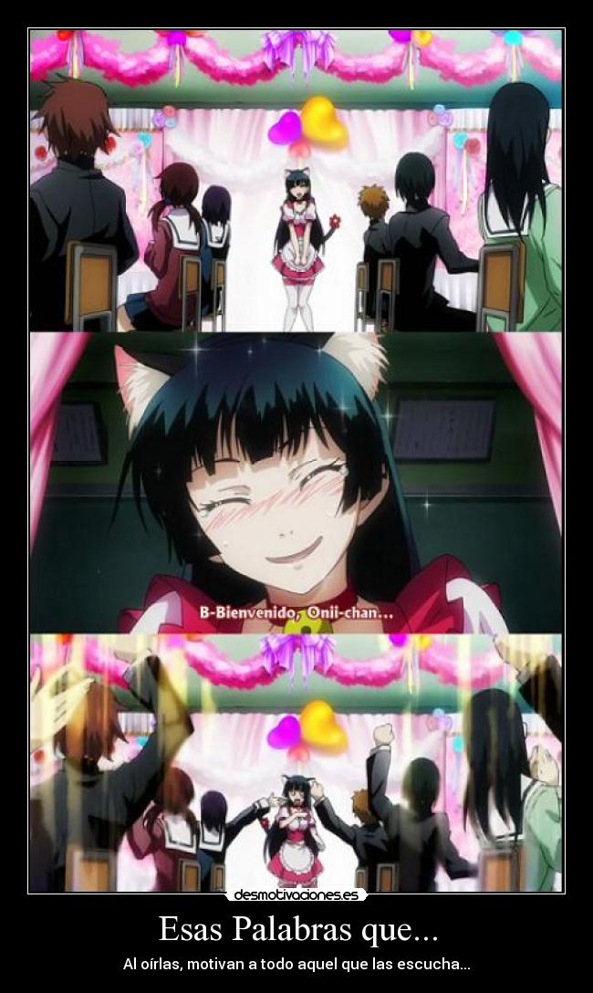 carteles anime tasogare otome amnesia palabras neko desmotivaciones