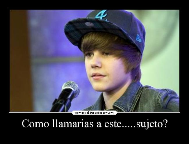 Como llamarias a este.....sujeto? - 