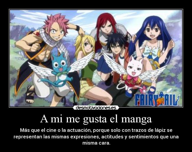 A mi me gusta el manga -