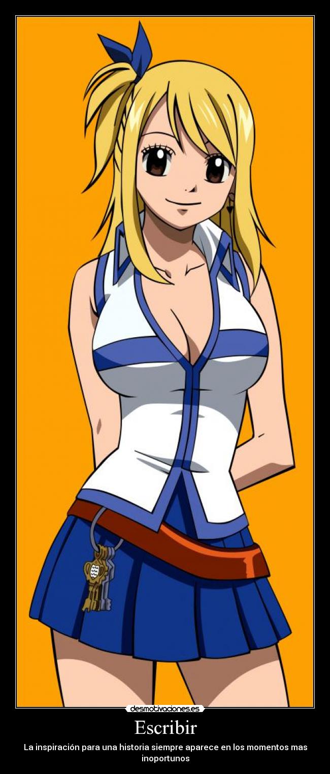 Escribir - La inspiración para una historia siempre aparece en los momentos mas inoportunos