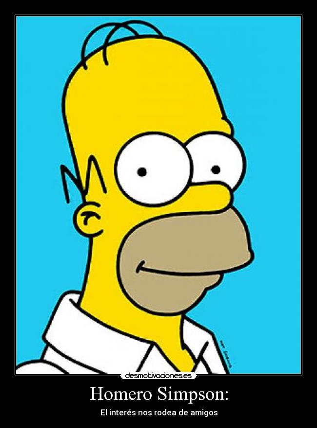 Homero Simpson: - 