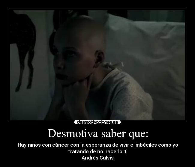 Desmotiva saber que: -