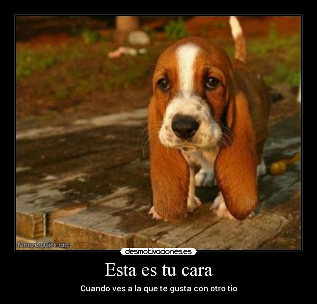 Esta es tu cara - Cuando ves a la que te gusta con otro tio