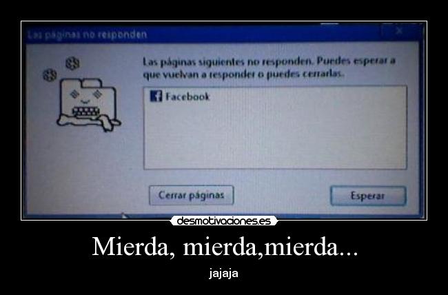 Mierda, mierda,mierda... - 