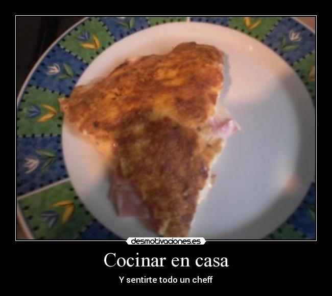 Cocinar en casa -