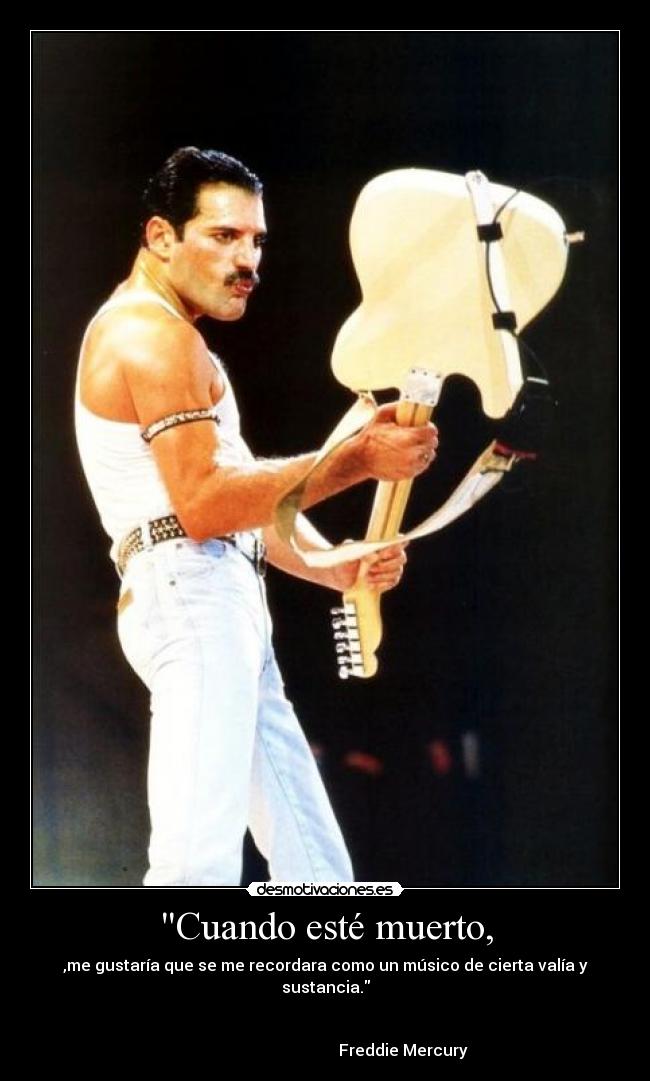 Cuando esté muerto, - 