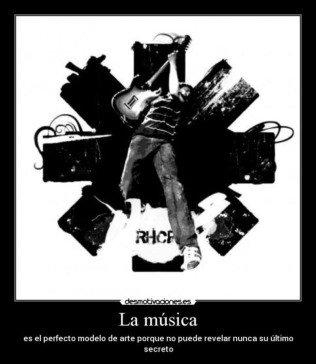 La música - es el perfecto modelo de arte porque no puede revelar nunca su último secreto