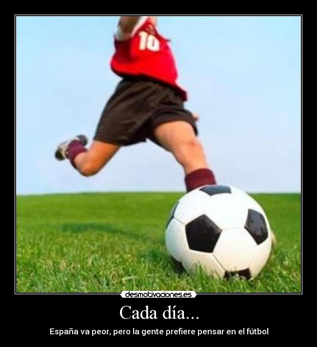 carteles futbol desmotivaciones