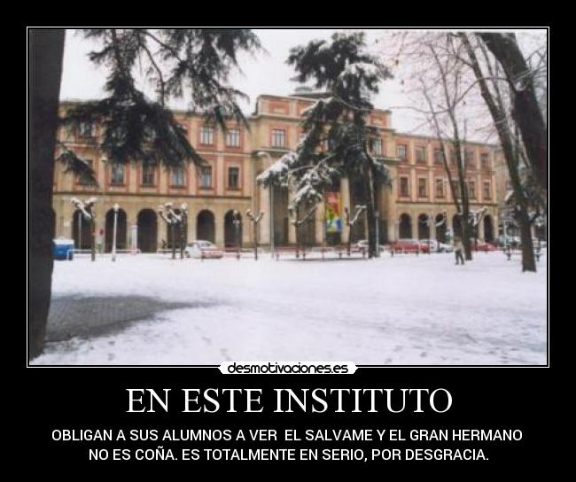 EN ESTE INSTITUTO -