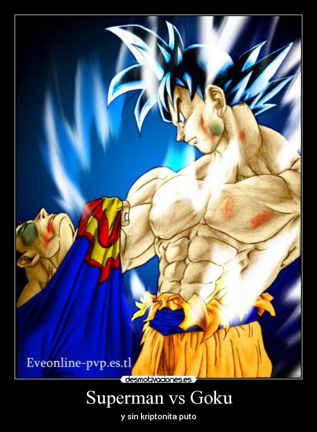 Superman vs Goku -