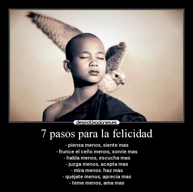 7 pasos para la felicidad - 