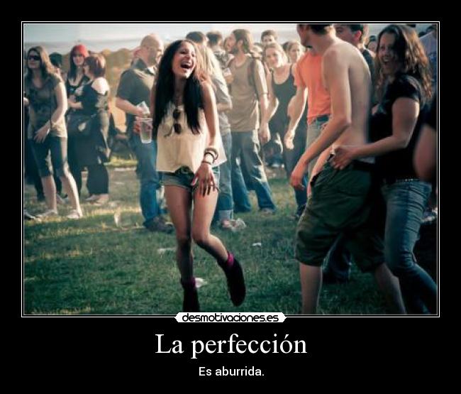 La perfección -