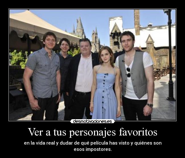 Ver a tus personajes favoritos - 