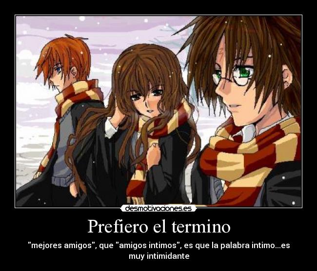 Prefiero el termino - 