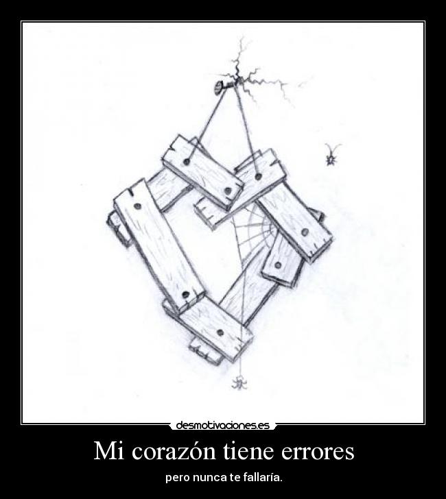 Mi corazón tiene errores -