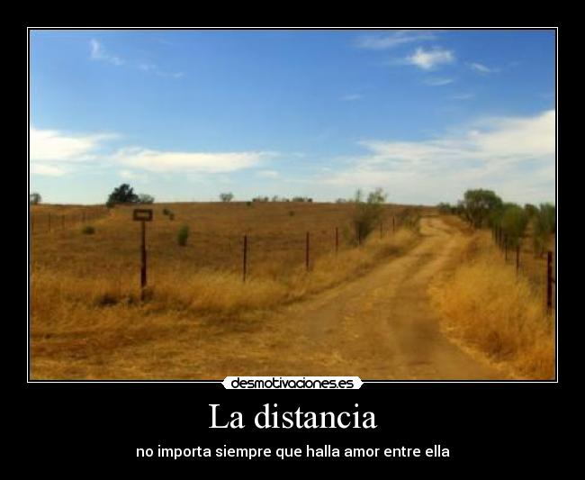 La distancia - 