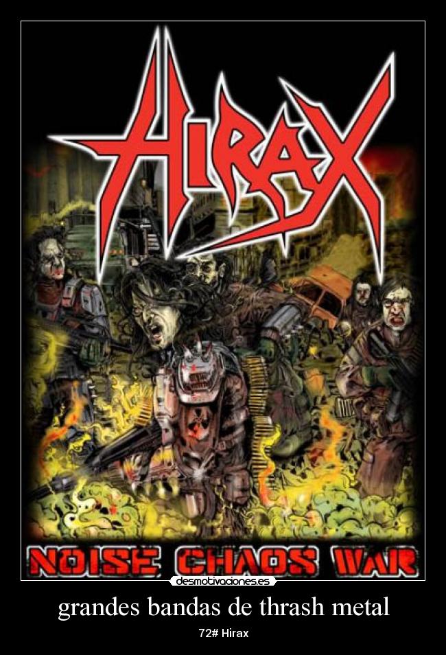 grandes bandas de thrash metal - 72# Hirax