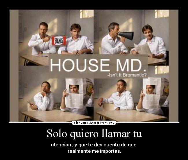Solo quiero llamar tu - 
