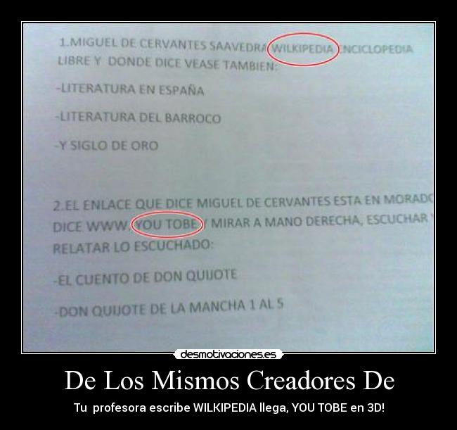 carteles creadores desmotivaciones