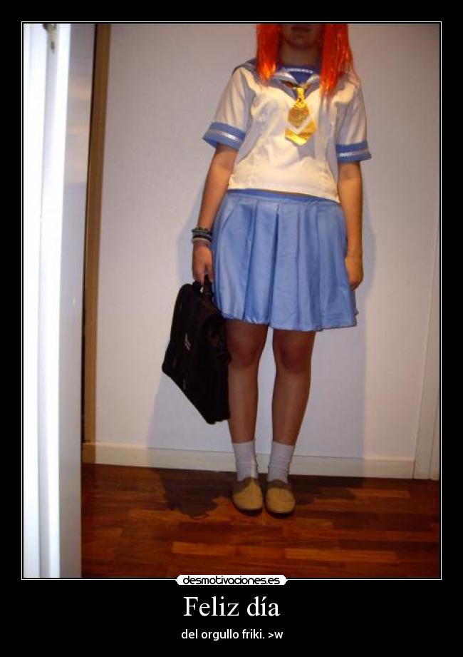 Feliz día - del orgullo friki. >w