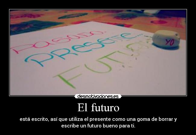 carteles futuro desmotivaciones