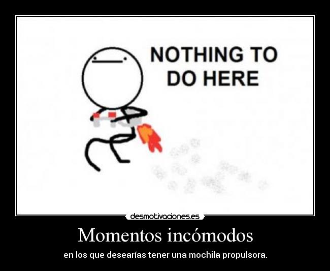 Momentos incómodos - 