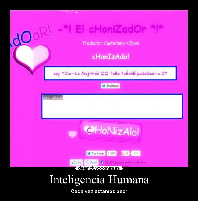 Inteligencia Humana - Cada vez estamos peor