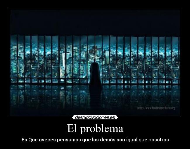 El problema -