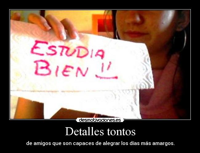 Detalles tontos -