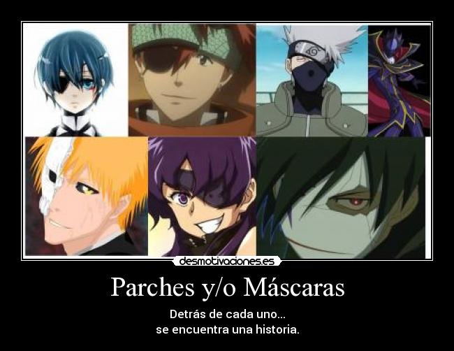 Parches y/o Máscaras - 