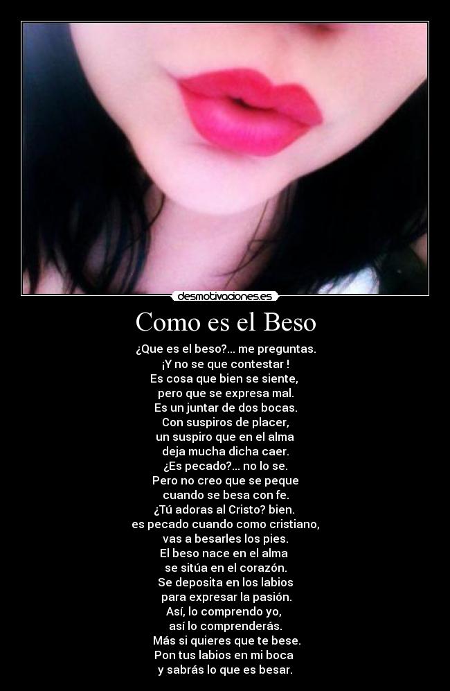 Como es el Beso -