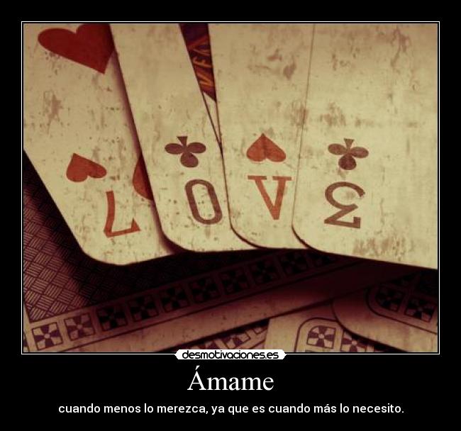 Ámame -