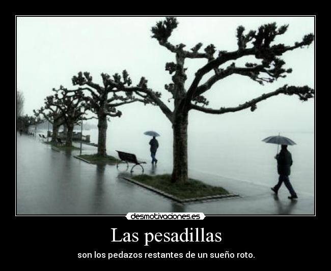 Las pesadillas - 