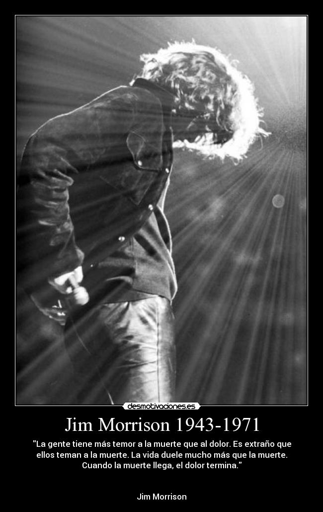 Jim Morrison 1943-1971 -