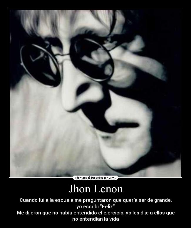 Jhon Lenon -