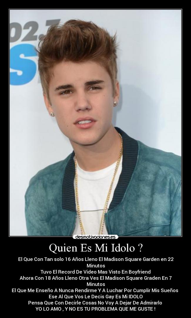 Quien Es Mi Idolo ? - 