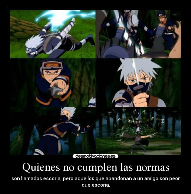 Quienes no cumplen las normas - 